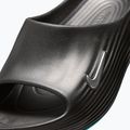 Шльопанці чоловічі Nike ReactX Rejuven8 black/gamma blue/metallic silver 5