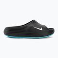 Шльопанці чоловічі Nike ReactX Rejuven8 black/gamma blue/metallic silver 2