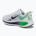 Кросівки для бігу чоловічі Nike Vomero 18 white/green spark/midnight navy 3