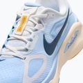 Кросівки для бігу жіночі Nike Structure Plus white/aluminum/sundial/mystic navy 7