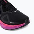 Кросівки для бігу жіночі Nike Structure 26 black/hyper pink/laser crimson/black 7