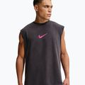 Футболка для тренувань чоловіча Nike Sleeveless T-Shirt black/hyper pink 3