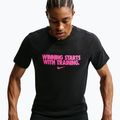 Футболка для тренувань чоловіча Nike Dri-Fit Winning black/hyper pink 3