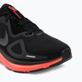 Кросівки для бігу чоловічі Nike Structure 26 black/bright crimson/metallic dark grey 7