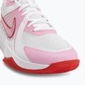 Кросівки волейбольні Nike Zoom Hyperspeed Court 2 white/pink rise/university red 7
