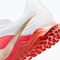 Кросівки футбольні чоловічі Nike Tiempo Maestro Club White/Bright Crimson/Blur 6