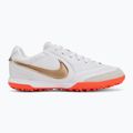 Кросівки футбольні чоловічі Nike Tiempo Ligera Pro White/Bright Crimson/Blur 2