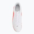 Кросівки футбольні чоловічі Nike Tiempo Maestro Club White/Bright Crimson/Blur 5