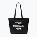 Сумка Nike Heritage "Your Message Here" Tote 22 l black/white/safety orange