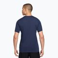 Футболка для бігу чоловіча Nike Dri-Fit Running T-Shirt midnight navy/light current blue 2