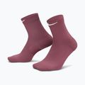 Шкарпетки Nike Run Midweight Micro Crew pink smoke/pink rise/white