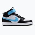 Взуття дитяче Nike Court Borough Mid 2 white/black/arctic green/football blue