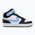 Взуття дитяче Nike Court Borough Mid 2 white/black/arctic green/football blue 2