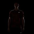 Футболка для бігу чоловіча Nike Miler light crimson 7