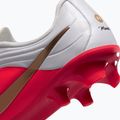 Футбольне взуття дитяче Nike Jr. Tiempo Maestro Academy white/bright crimson/blur 6