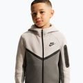 Кофта дитяча Nike Sportswear Tech Fleece moon particle/cave stone/black/black 4