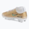 Футбольне взуття дитяче Nike Jr. Mercurial Superfly 11 Club "Kylian Mbappé" metallic gold/green glow 3