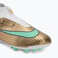 Футбольне взуття дитяче Nike Jr. Mercurial Superfly 11 Academy "Kylian Mbappé" metallic gold/green glow 7