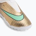 Футбольне взуття дитяче Nike Jr. Mercurial Superfly 11 Academy "Kylian Mbappé" metallic gold/green glow 7