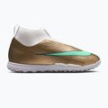 Футбольне взуття дитяче Nike Jr. Mercurial Superfly 11 Academy "Kylian Mbappé" metallic gold/green glow
