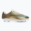Кросівки футбольні чоловічі Nike Mercurial Superfly 11 Pro "Kylian Mbappé" metallic gold/green glow 2