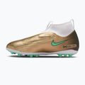 Футбольне взуття дитяче Nike Jr. Mercurial Superfly 11 Academy "Kylian Mbappé" metallic gold/green glow 2