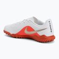 Футбольне взуття дитяче Nike Jr. Tiempo Maestro Club White/Bright Crimson/Blur 3