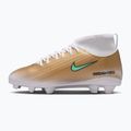 Футбольне взуття дитяче Nike Jr. Mercurial Superfly 11 Club "Kylian Mbappé" metallic gold/green glow 2
