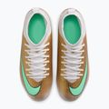 Футбольне взуття дитяче Nike Jr. Mercurial Superfly 11 Club "Kylian Mbappé" metallic gold/green glow 4