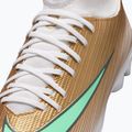 Футбольне взуття дитяче Nike Jr. Mercurial Superfly 11 Club "Kylian Mbappé" metallic gold/green glow 5