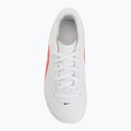 Футбольне взуття дитяче Nike Jr. Tiempo Maestro Club White/Bright Crimson/Blur 5