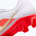 Футбольне взуття дитяче Nike Jr. Tiempo Maestro Club White/Bright Crimson/Blur 6