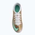Футбольне взуття дитяче Nike Jr. Mercurial Superfly 11 Club "Kylian Mbappé" metallic gold/green glow 5