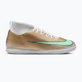 Футбольне взуття дитяче Nike Jr. Mercurial Superfly 11 Club "Kylian Mbappé" metallic gold/green glow