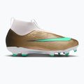 Футбольне взуття дитяче Nike Jr. Mercurial Superfly 11 Academy "Kylian Mbappé" metallic gold/green glow