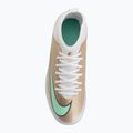 Футбольне взуття дитяче Nike Jr. Mercurial Superfly 11 Club "Kylian Mbappé" metallic gold/green glow 5