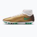 Кросівки футбольні чоловічі Nike Mercurial Superfly 11 Academy "Kylian Mbappé" metallic gold/green glow 2