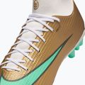Кросівки футбольні чоловічі Nike Mercurial Superfly 11 Academy "Kylian Mbappé" metallic gold/green glow 6