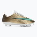 Кросівки футбольні чоловічі Nike Mercurial Superfly 11 Pro "Kylian Mbappé" metallic gold/green glow 2