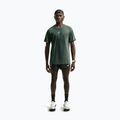 Футболка для бігу чоловіча Nike Stride black/light green spark 2