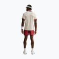 Футболка поло Nike Court Slam Aero-Fit Pale Ivory/Team Red 3