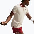 Футболка поло Nike Court Slam Aero-Fit Pale Ivory/Team Red 4