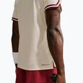 Футболка поло Nike Court Slam Aero-Fit Pale Ivory/Team Red 5