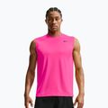 Футболка для тренувань чоловіча Nike Dri-FIT Sleeveless Training Top hyper pink/black