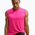 Футболка для тренувань чоловіча Nike Dri-FIT Sleeveless Training Top hyper pink/black 3