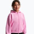Кофта дитяча Nike Sportswear Studio Fleece pink rise/white 4