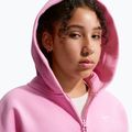 Кофта дитяча Nike Sportswear Studio Fleece pink rise/white 6