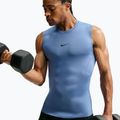 Футболка для тренувань чоловіча Nike Pro indigo storm/black 3