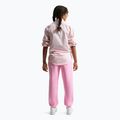 Штани дитячі Nike Sportswear Studio Fleece pink rise/white 3