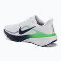 Кросівки для бігу чоловічі Nike Pegasus 42 white/green spark/midnight navy 3
